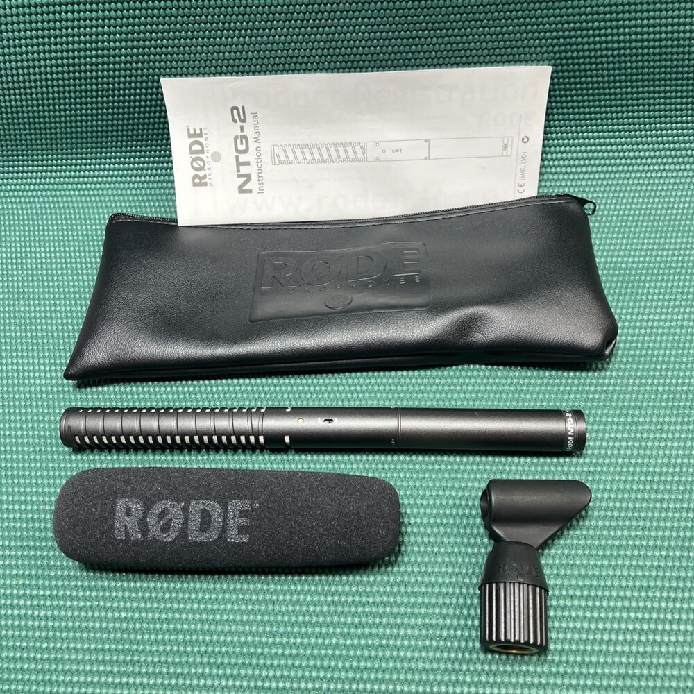 RØDE NTG2 Dual Powered Condenser Shotgun Microphone